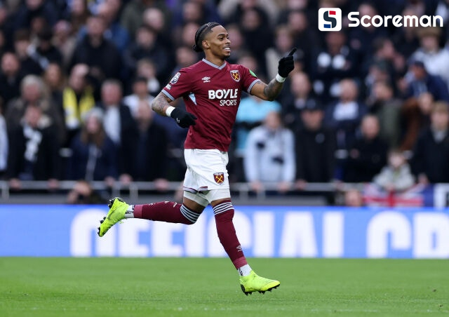 토트넘, 홈에서 강등권 웨스트햄에 1-2 패배→3연패 수렁